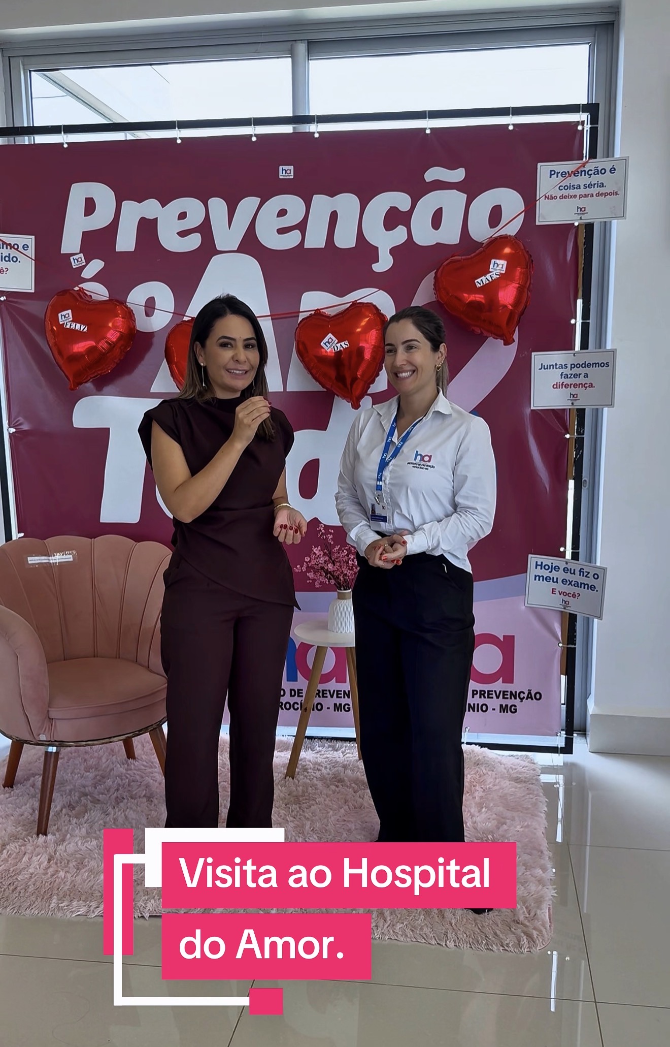 Visita ao Hospital do Amor em Patrocínio |Simone Teles - Monte Carmelo 