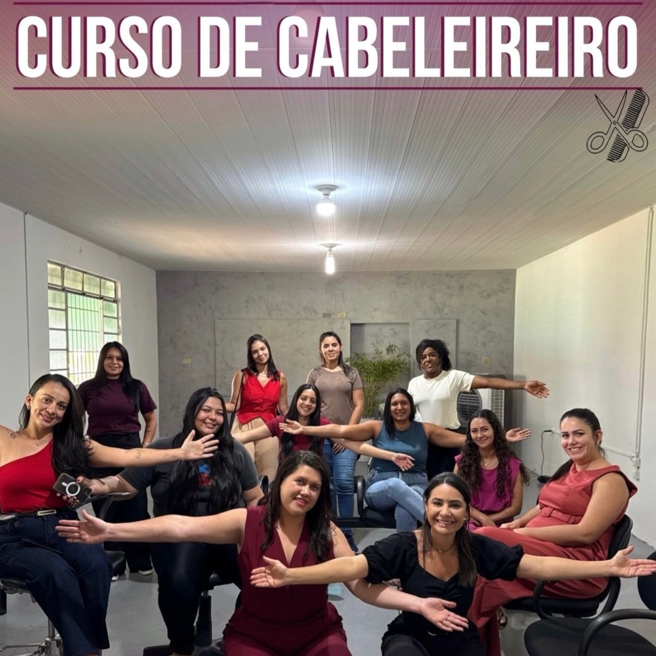 Primeira Aula do Curso de Cabeleireiro: O Primeiro Passo para um Novo Futuro | Simone Teles - Monte Carmelo 