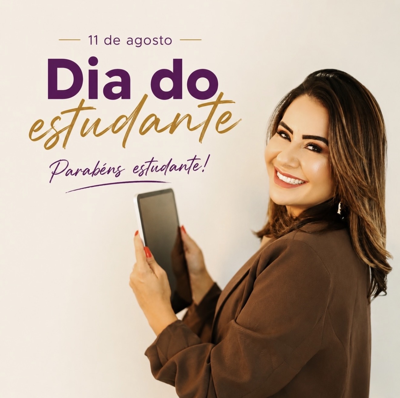 Dia do Estudante: 11 de agosto | Simone Teles - Monte Carmelo