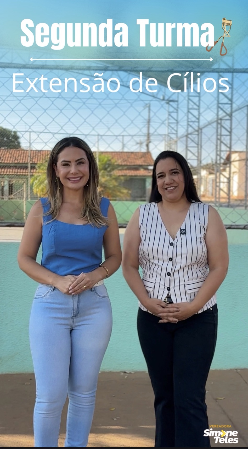 Segundo módulo do  Curso de Extensão de Cílios | Simone Teles - Monte Carmelo 
